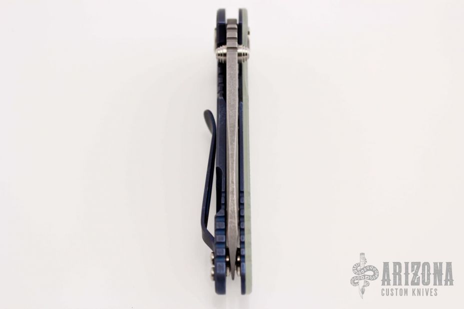 XM-18 3" Recurve - Working Finish & Battle Blue