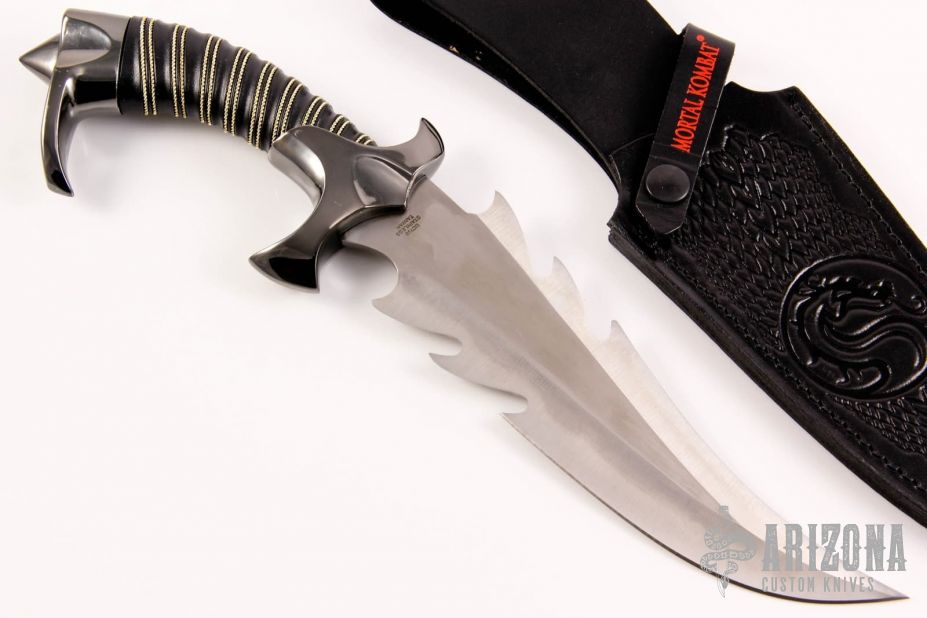 GIL HIBBEN MORTAL KOMBAT Kano 1994 FIRST PRODUCTION RUN KNIFE Dagger  signature $150.00 - PicClick