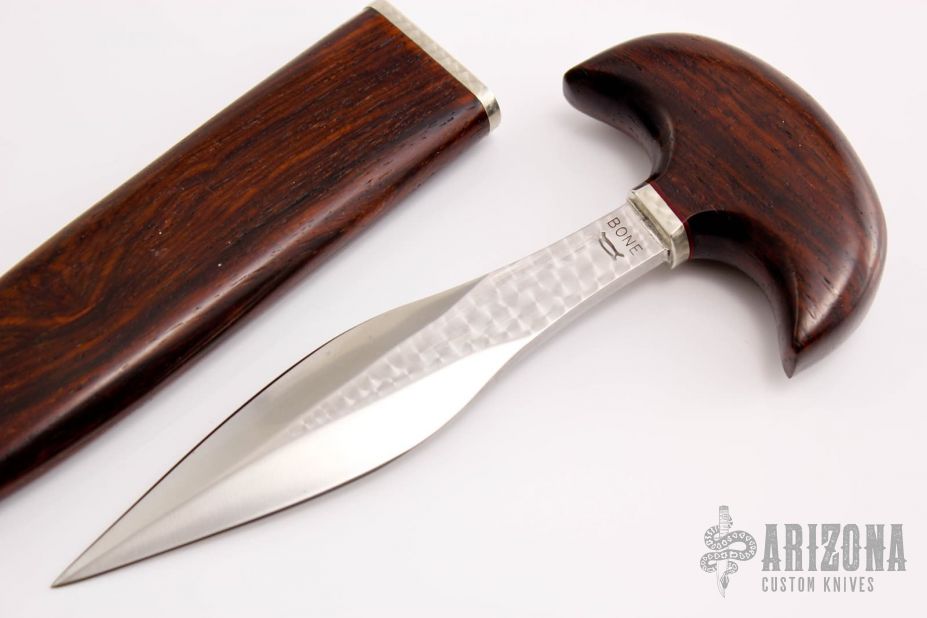 Cocobolo Push Dagger - Arizona Custom Knives
