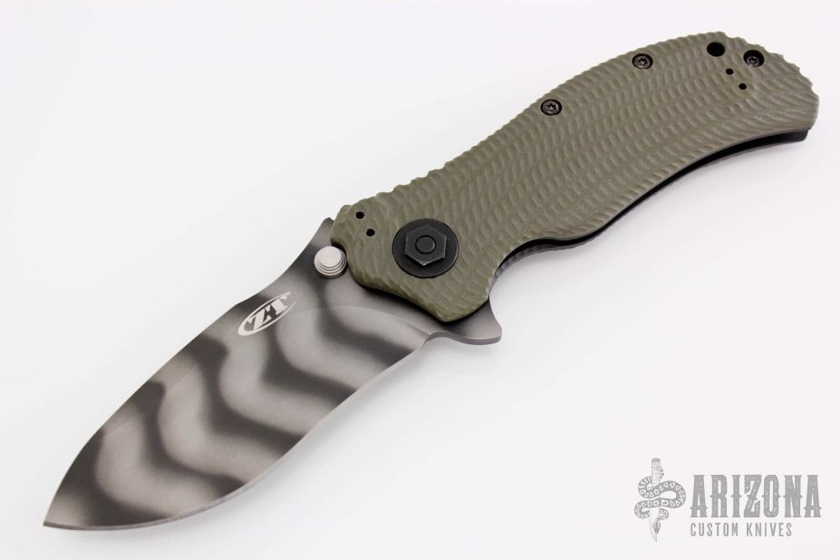 ZT 0301 Strider/Onion Folder Green #2299