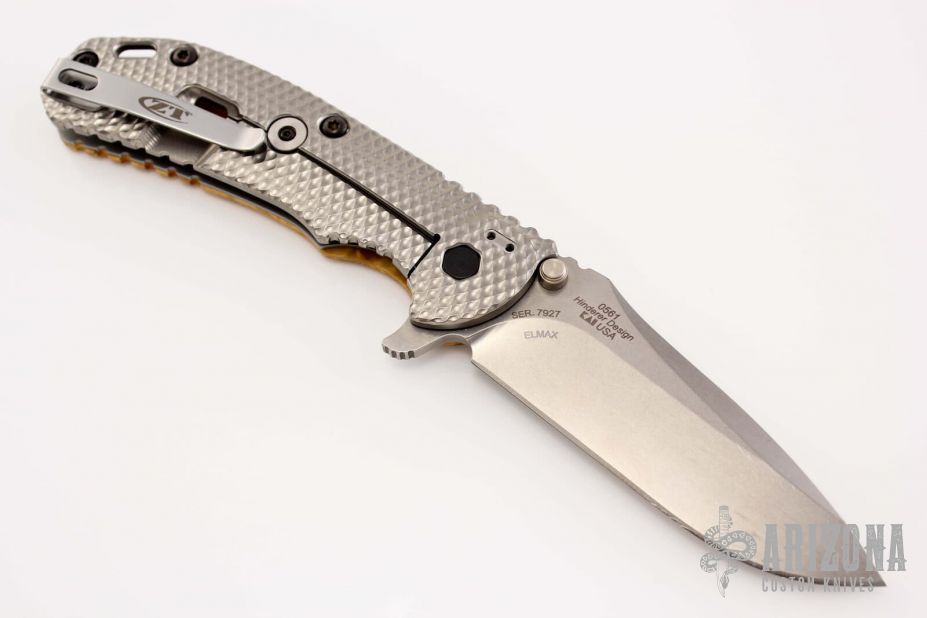 ハル様 ZT 0561 Elmax / Hinderer Design #7927 - Custom Wood Scale