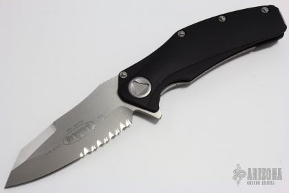 SHAPERS S.P.F AIR LITE SMALL フィンセット 未使用 164-5 Mini Matrix Satin Serrated #401 - Arizona Custom Knives