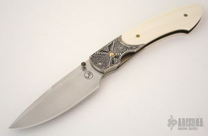 『E18A』William Henry ウィリアムヘンリー フォールディングナイフ T12-ONYX 154CM TungstenTitanium BlackPalm E18A』William Henry ウィリアムヘンリー フォールディング