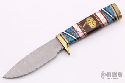Cuthair Yellowhorse - Series One #0662 - Arizona Custom Knives