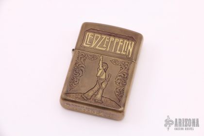 One of a kind Led Zeppelin Lighter - Arizona Custom Knives