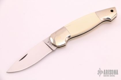 Mammoth Ivory Slipjoint - Arizona Custom Knives