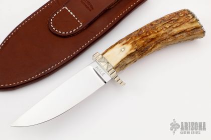 Lloyd Hale Custom Knife Fancy Gut Hook - Knife Purveyor
