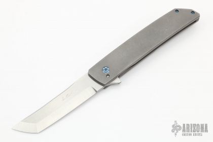 Pohan Leu - Negligence Framelock Folder - Fort Henry Custom Knives