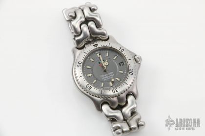 Tag Heuer 37mm Men's Professional 2000 Series Black Dial