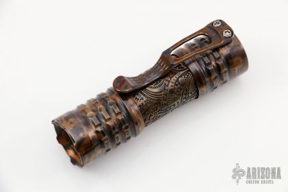 Ti2Design TechLiner Helix Brass Tumbled - Tactical Elements Inc