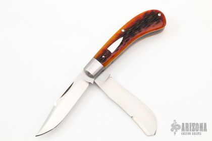 Micro Tan Elephant Leather Knife Slip, Brown Stitching – Robertson Leather  Works