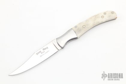 Makkari JM-100 Combat Utility Knife, 5 Spear point 440C Blade