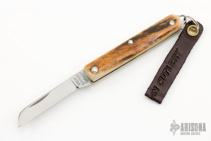 Great Eastern Cutlery #K32CAR Bunkhouse Brand Slicing Knife Rustic