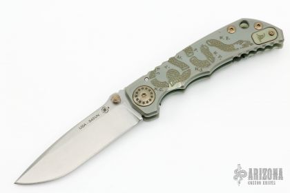 Harsey Folder - Custom Join Or Die - Arizona Custom Knives