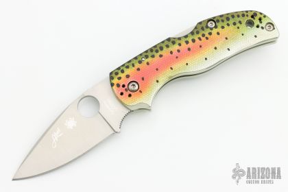 バックナイフ　BUCK KNIVES　レインボートラウト　RAINBOW TROUT MODEL 525 ナイフショップ シェフィールド】バック(BUCK)525 GENT BEAR RIVER