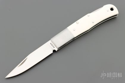9” Hand Forged D2 Steel Full Tang Skinner Knife - Gut Hook Knife - Sta –  White Hills Knives