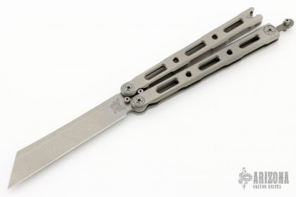 Fortress 2 Spy Balisong - Arizona Custom Knives