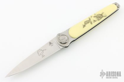 Paul Defender Folder - OKCA 2010 #05 of 50 - Arizona Custom Knives
