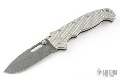 AD20I All Ti Textured - Arizona Custom Knives