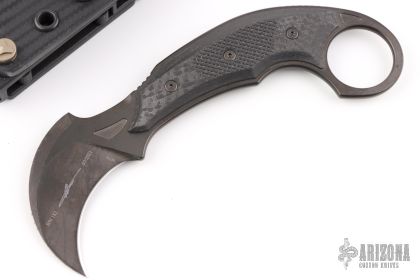 新品未使用　VOLA Racing セラミックMINI BLADE 選手用 118-1 DLCSR Bastinelli Iconic Karambit Fixed Blade Signature