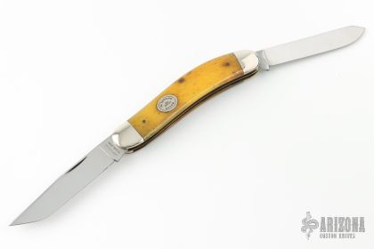 5204 Muskrat Trapper - Yellow Bone - Arizona Custom Knives