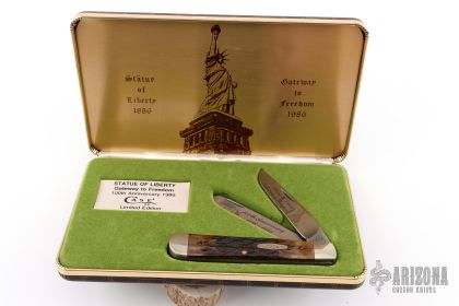 わ*ん様 希少 エスパリオン号 目黒記念優勝記念 銀製ケース 約97g ヴィンテ Case XX Satue Of Liberty 100th Anniversary 1886-1986 Gateway To
