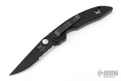 美品 Frontier Hotel 黒 オールド カジノデック 800SBK AFCK - Lefty - Arizona Custom Knives