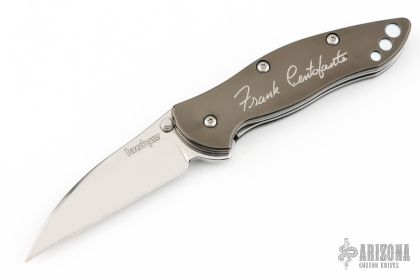 1615 Onion-Centofante - Mother of Pearl Inlays - Arizona Custom Knives
