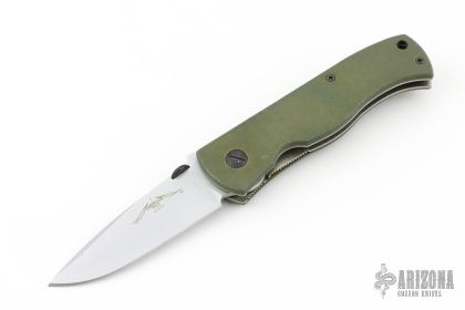 CQC-7 2000 Green Handles - Arizona Custom Knives