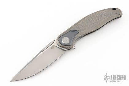 Custom Division Stellar-B CD - Milled Titanium Handle w/ Bolster