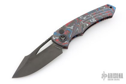H046-6A-USA/CC Pariah Manual Drop Point DLC America Camo Carbon