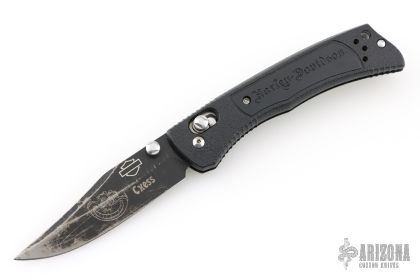 13150BK-1 Harley-Davidson Mini-Hardtail - Arizona Custom Knives