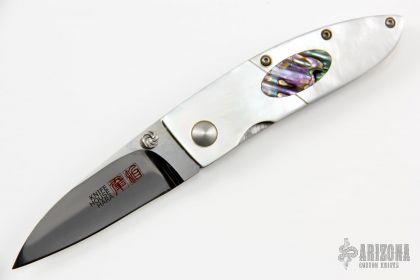 贈る結婚祝い Koji Hara Knives Custom Arizona - Folder 標本用品