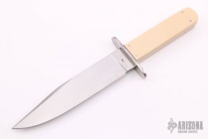 ●ONE BRILLIANT● BowieOB424Crystal Khaki Bowie-OB424-Crysta CJRB Bowie Pyrite J1942 AR-RPM9 Steel Blade Steel Handle