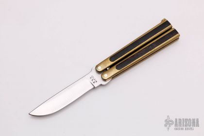 Brass Balisong - Arizona Custom Knives