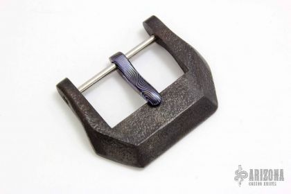 24mm Zirconium Watch Buckle with Timascus Tongue Arizona