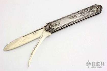 Throwback Thursday: My Antique Sterling Silver Fruit Knives (circa mid-late  1800s) : r/knives