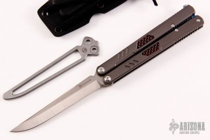 Fortress 2 Spy Balisong - Arizona Custom Knives