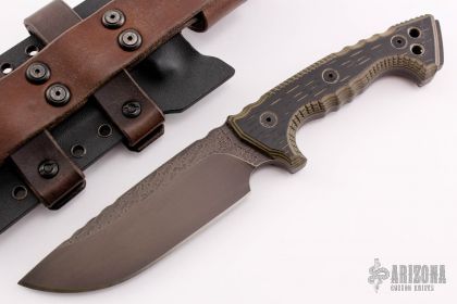 M-33 - Hammered Finish - Arizona Custom Knives