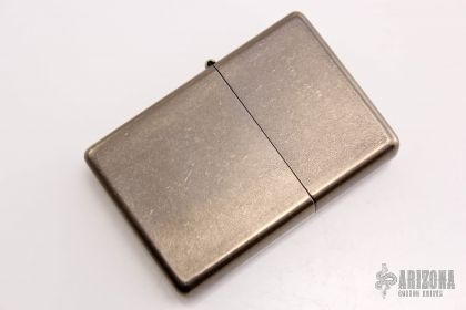 Solid Titanium Zippo - Arizona Custom Knives