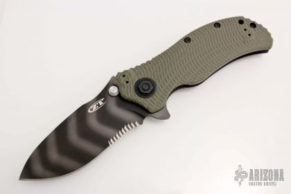 ZT 0301 Strider/Onion Folder Green #0615 - Arizona Custom Knives