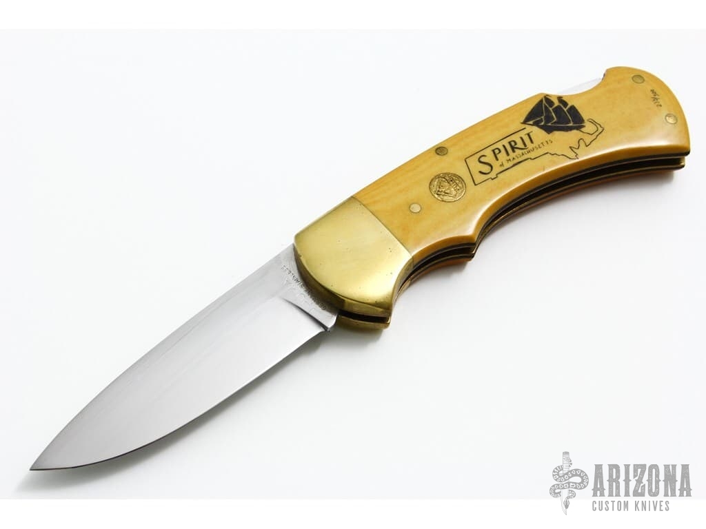 Spirit of Massachusetts Commemorative Arizona Custom Knives