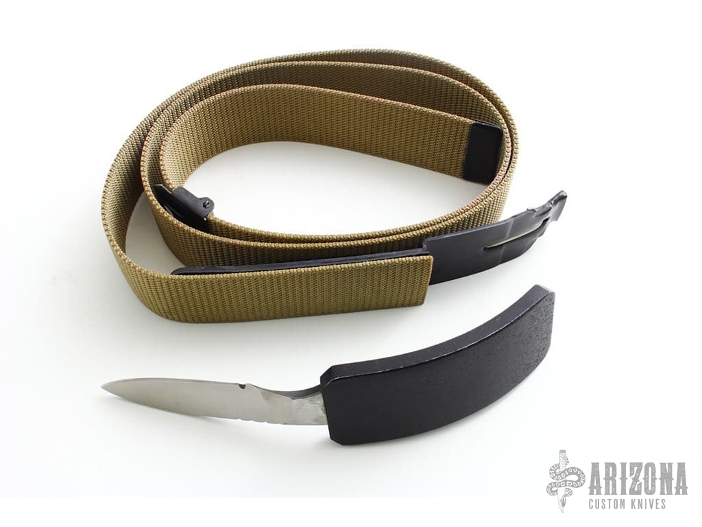 Belt Buckle Knife by Daniel Valois Arizona Custom Knives