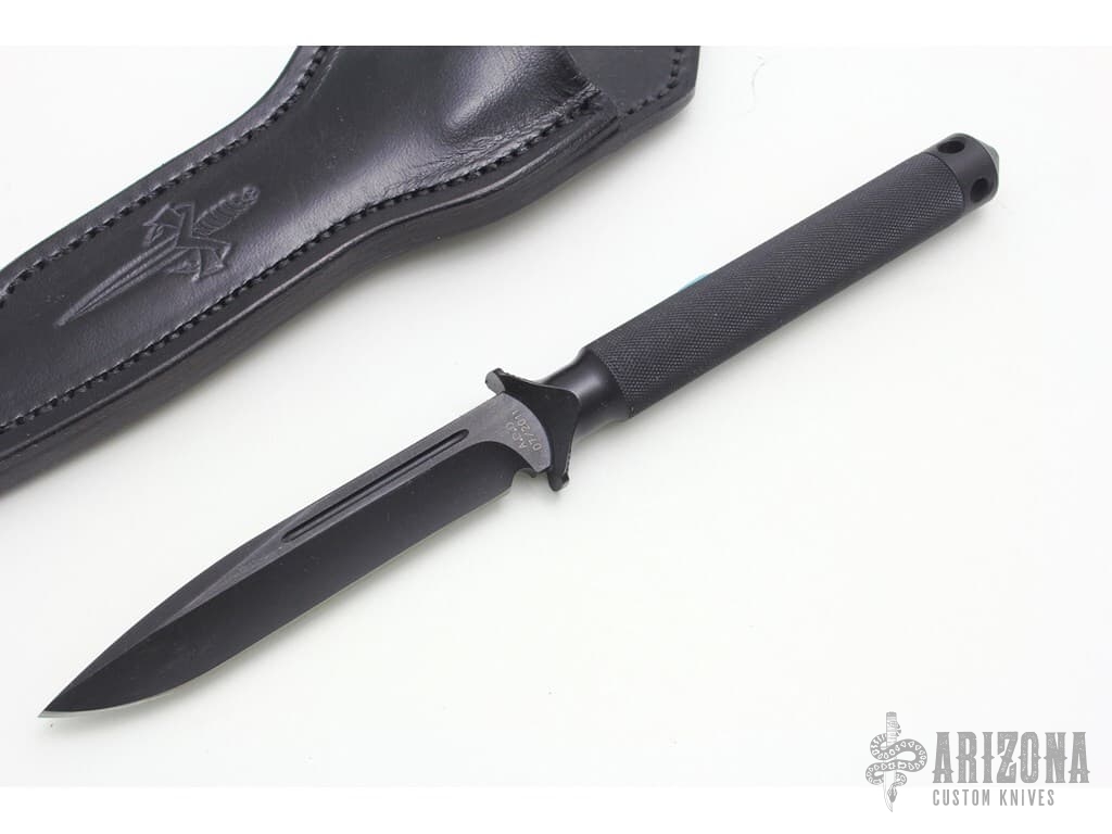 ADO Black Hand Ground S/E by Microtech - Arizona Custom Knives