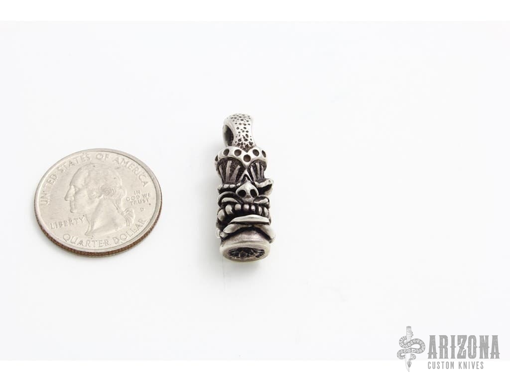 Maori Tiki Micro Pendant by Starlingear | Arizona Custom Knives