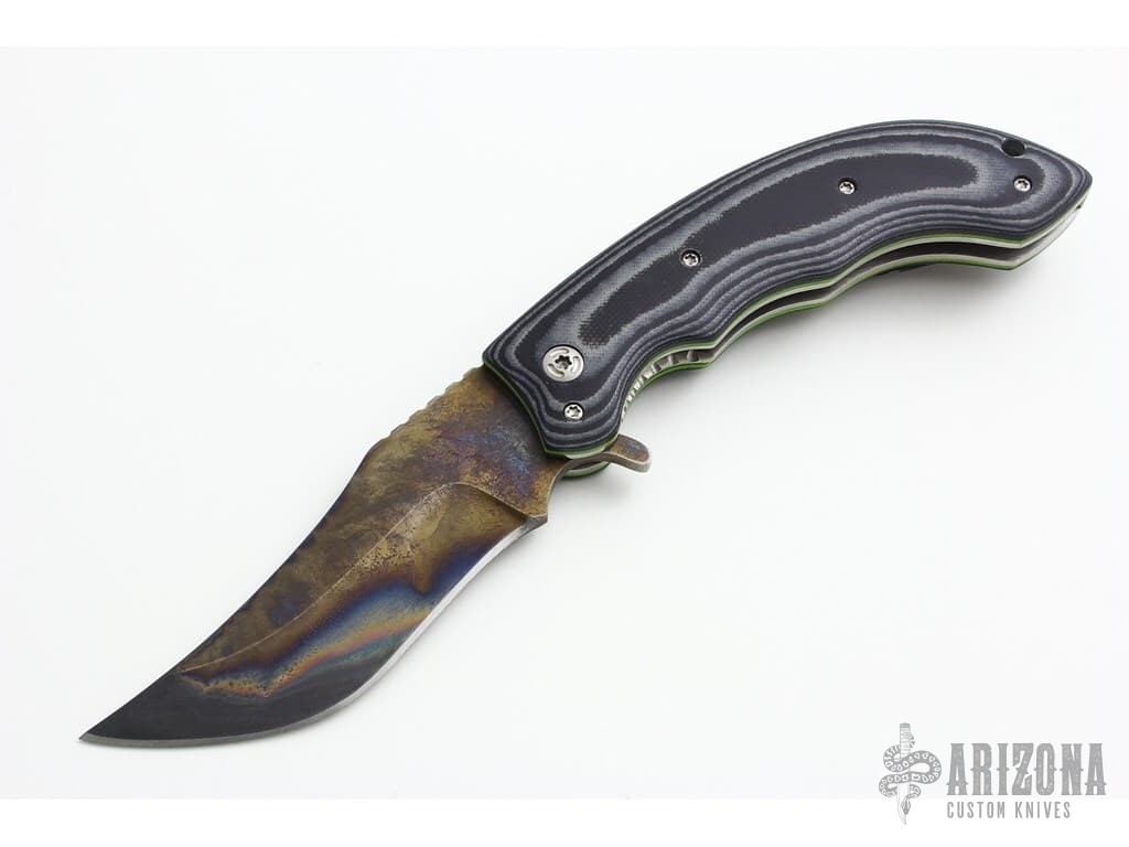 Flippin Rhino Prototype by SPA Custom Knives Arizona Custom Knives