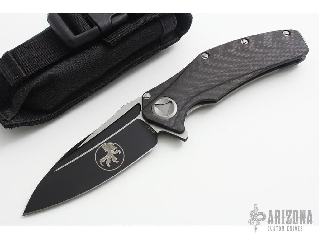 165-1 Matrix Black Standard by Microtech Knives - Arizona Custom Knives