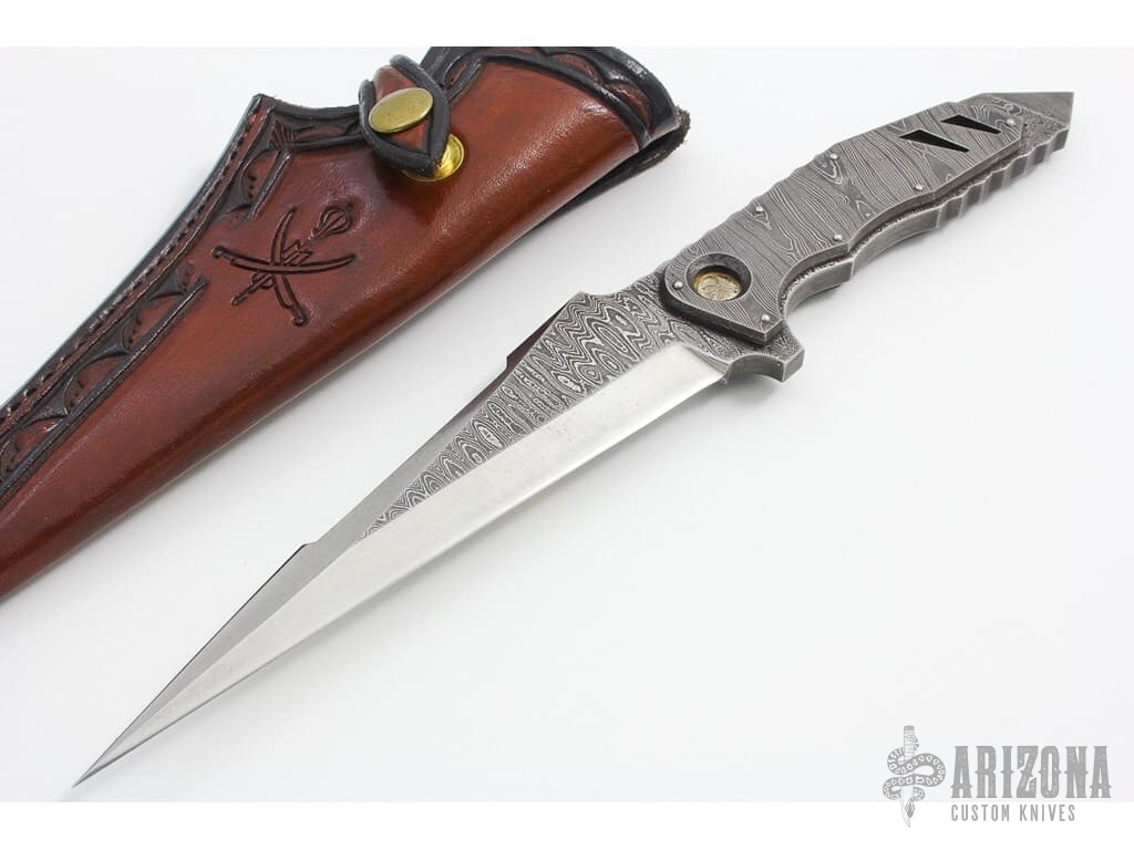 Tactical Dagger by Kazak Knives Arizona Custom Knives