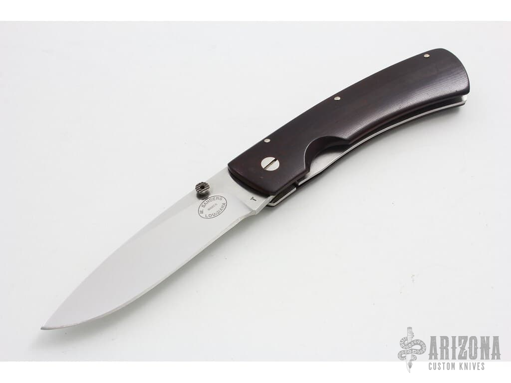 Linerlock Folder 219 by Mike Sanders Knives Arizona Custom Knives