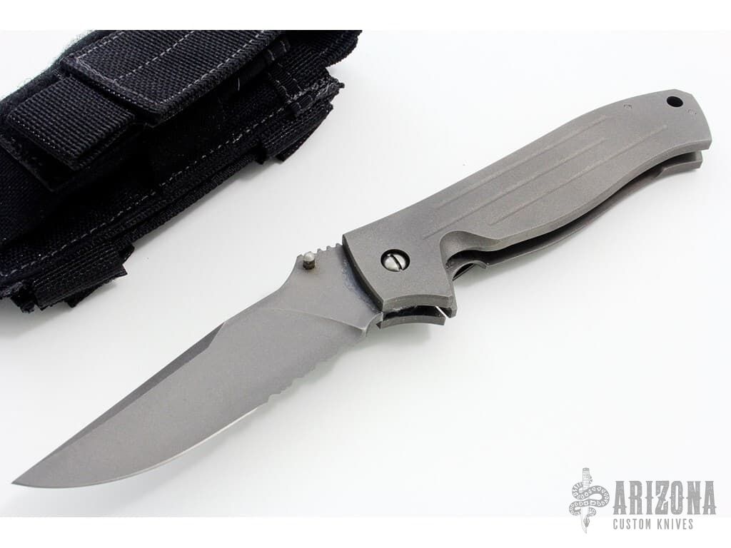 Mpf-1 Titanium Framelock By Mission Knives 